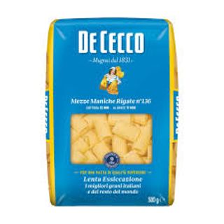 Mezze maniche De Cecco 500 g