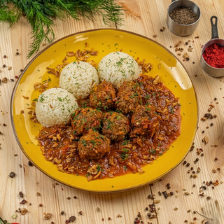 Мясные шарики с рисом (400г)