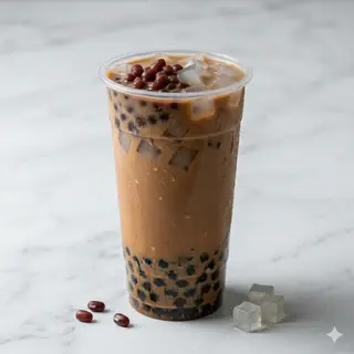 Milk tea triple topping