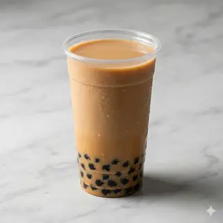 Milk tea al caramello