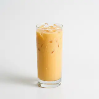 Mango milk tea
