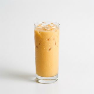 Mango milk tea