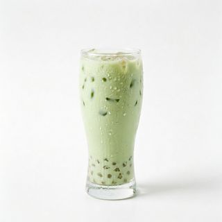 Melone milk tea