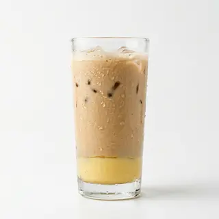 Milk tea con budino