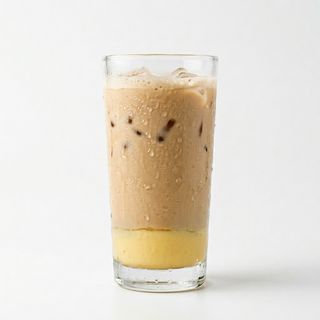 Milk tea con budino