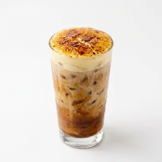 Milktea con crema brulee caramellato