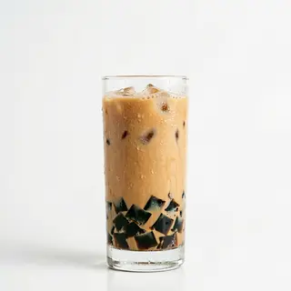 Milk tea con jelly