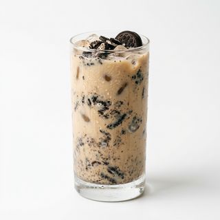 Milk tea con oreo