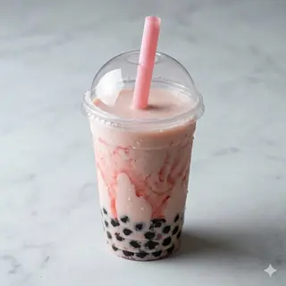4 Milk tea fragola