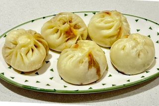 Mini baozi con carne alla griglia 5 pezzi