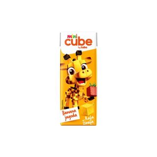 Mini Cube banana jagoda 0.2l