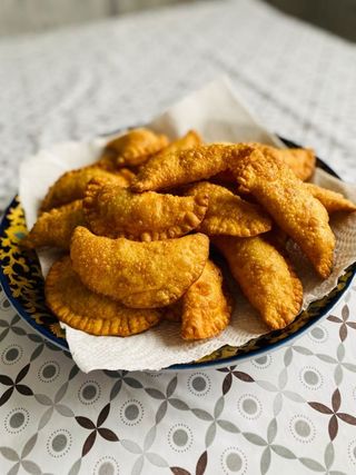 МИНИ ЧЕБУРЕКИ САМА ЛЕПИЛА КАРТОФЕЛЬ СЫР 1кг