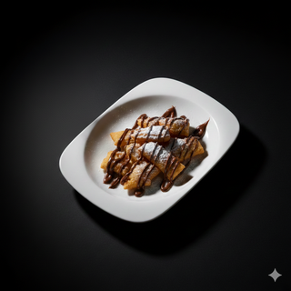 Mini straccetti con Nutella 