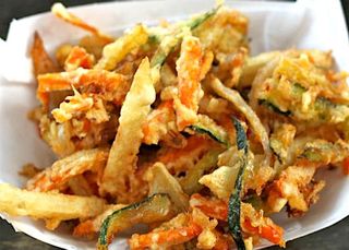 Mix di verdure panata e fritte, per due persone
