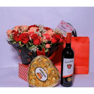 Mixed Standing Bouquet, Nederberg, Chocolate