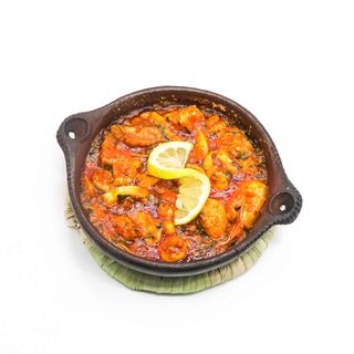 Mkila Crevette Sauce Blanche
