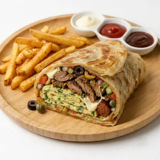 Mlewi Omelette Chawarma