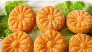 D3南瓜饼Mochi di zucca 4 pezzi