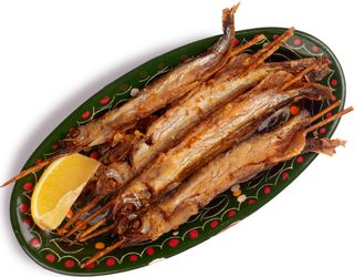 Мойва, жаренная на шпажках(200г)