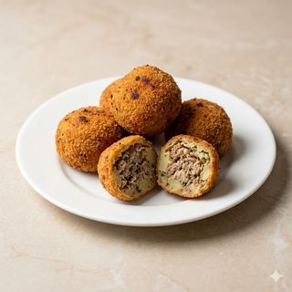 Mondeghili di bollito dell'osteria