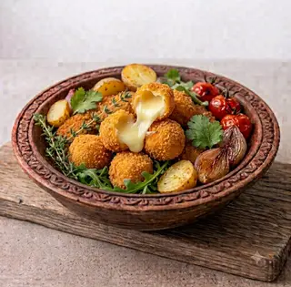 Suppli con mozzarella