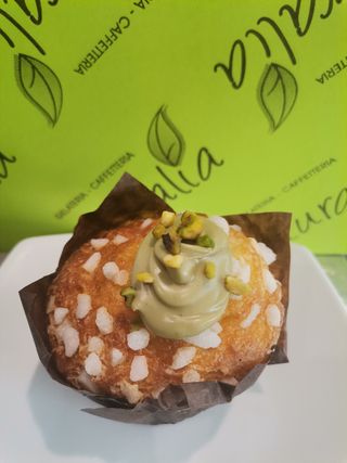 Muffin pistacchio