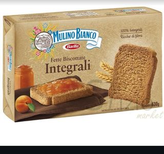 Mulino Bianco fette biscottate integrali