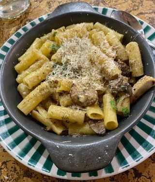 Mushroom pasta