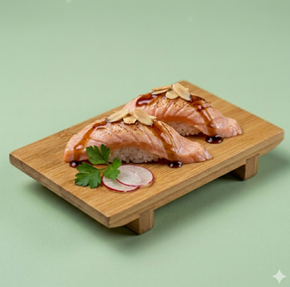 36. Nighiri salmone scottato 2 pezzi