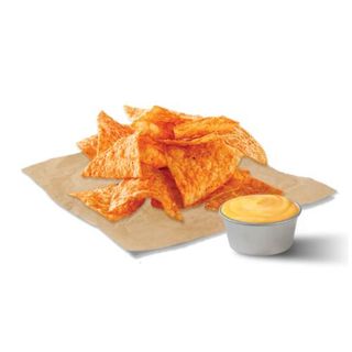 Nachos large with nacho cheese sauce