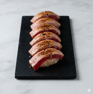 Nigiri tonno flambe