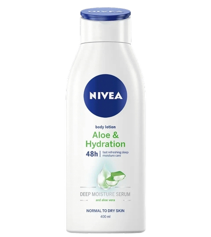 Nivea Aloe & Hydration Lotion, 400Ml