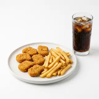 Nuggets di pollo menù