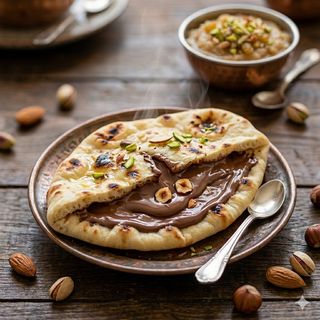 Nutella naan