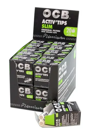 OCB active tips slim-aktivni ugljen