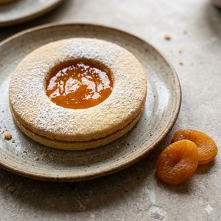 Occhio di bue classico con albicocca