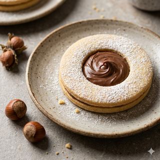 Occhio di bue classico con nocciola