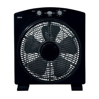 ORYX Black Fan Heater
