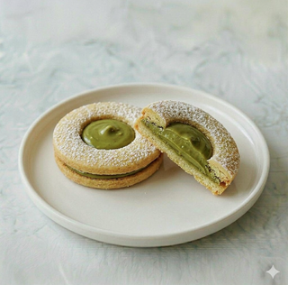 Occhio di bue pistacchio