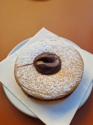 Occhio di bue alla Nutella