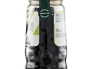 Olive in vetro nero