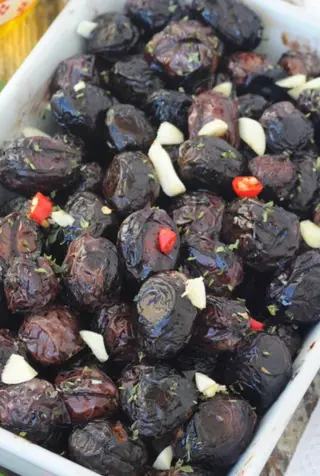 Olive nere giganti infornate da 500 g