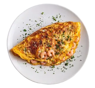 Omelete de Camarão