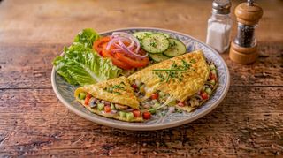 Omelete Vegetariana