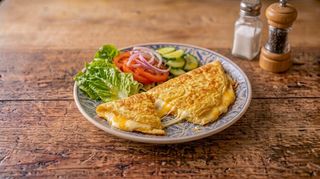 Omelete de Fiambre e Queijo