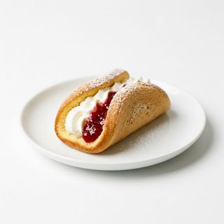 Omeletta con panna fresca