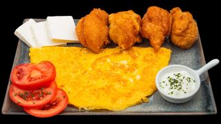 Omlet plus - kačkavalj