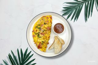 Омлет с колбасой (250г)