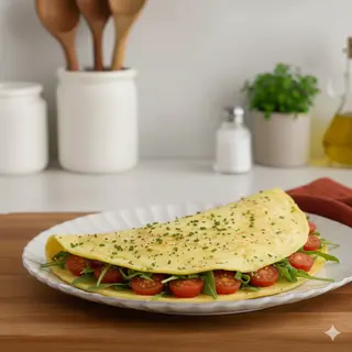 Omlet sa povrćem