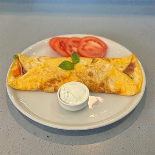 Omlet s pršutom